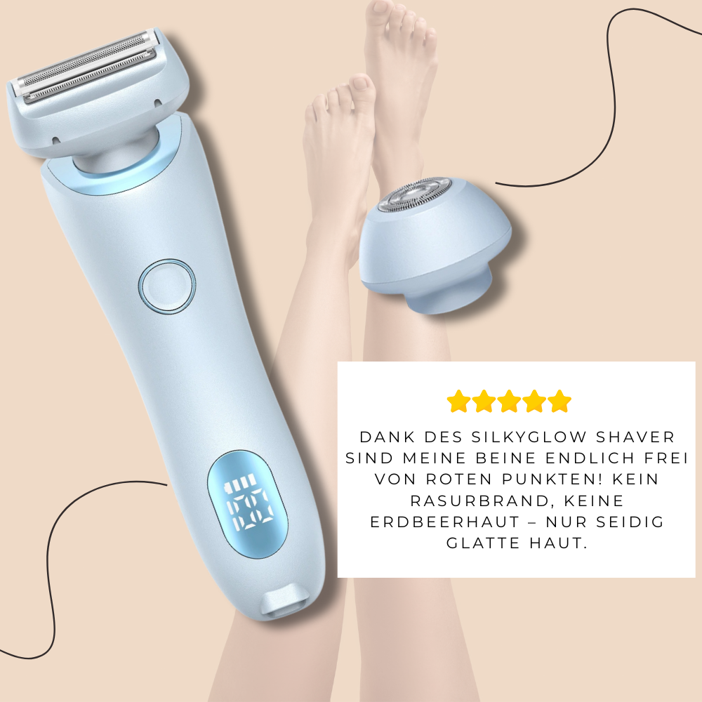 SilkyGlow Shaver - Sanft wie Seide, strahlend wie du!