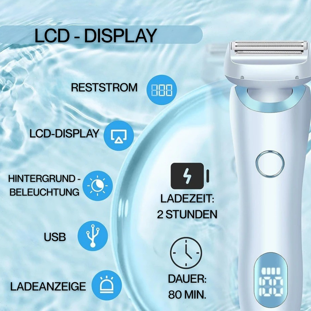 SilkyGlow Shaver - Sanft wie Seide, strahlend wie du!