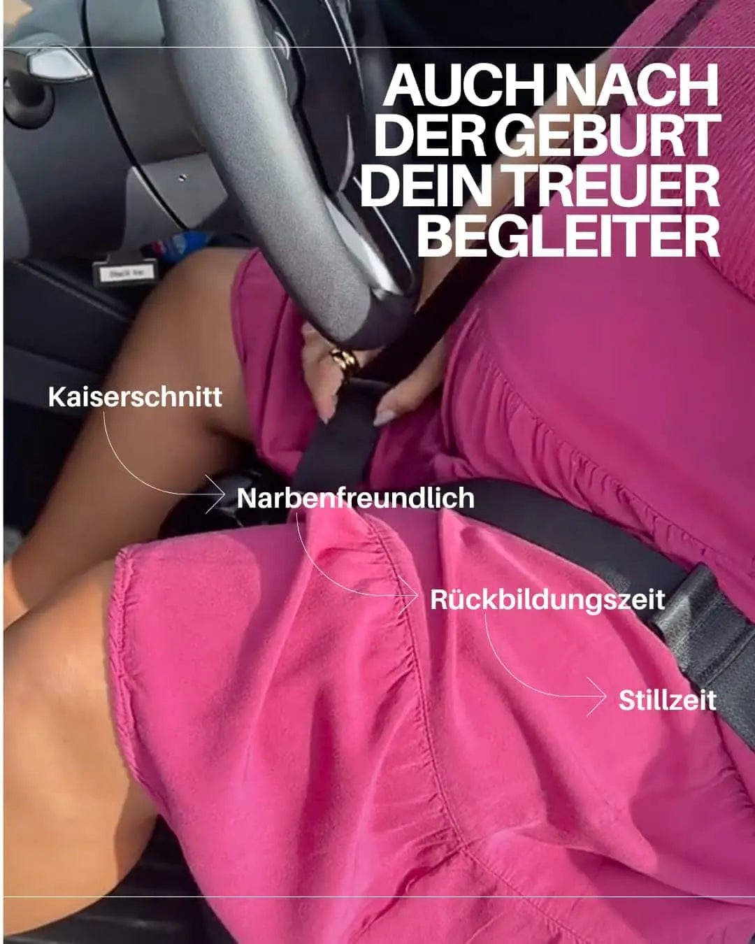 BellyBuddy - Schwangerschaft-Sicherheitsgürtel