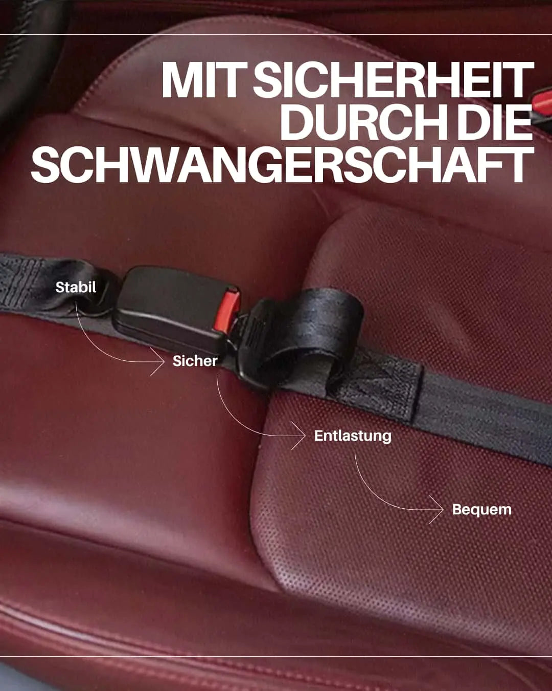 BellyBuddy - Schwangerschaft-Sicherheitsgürtel