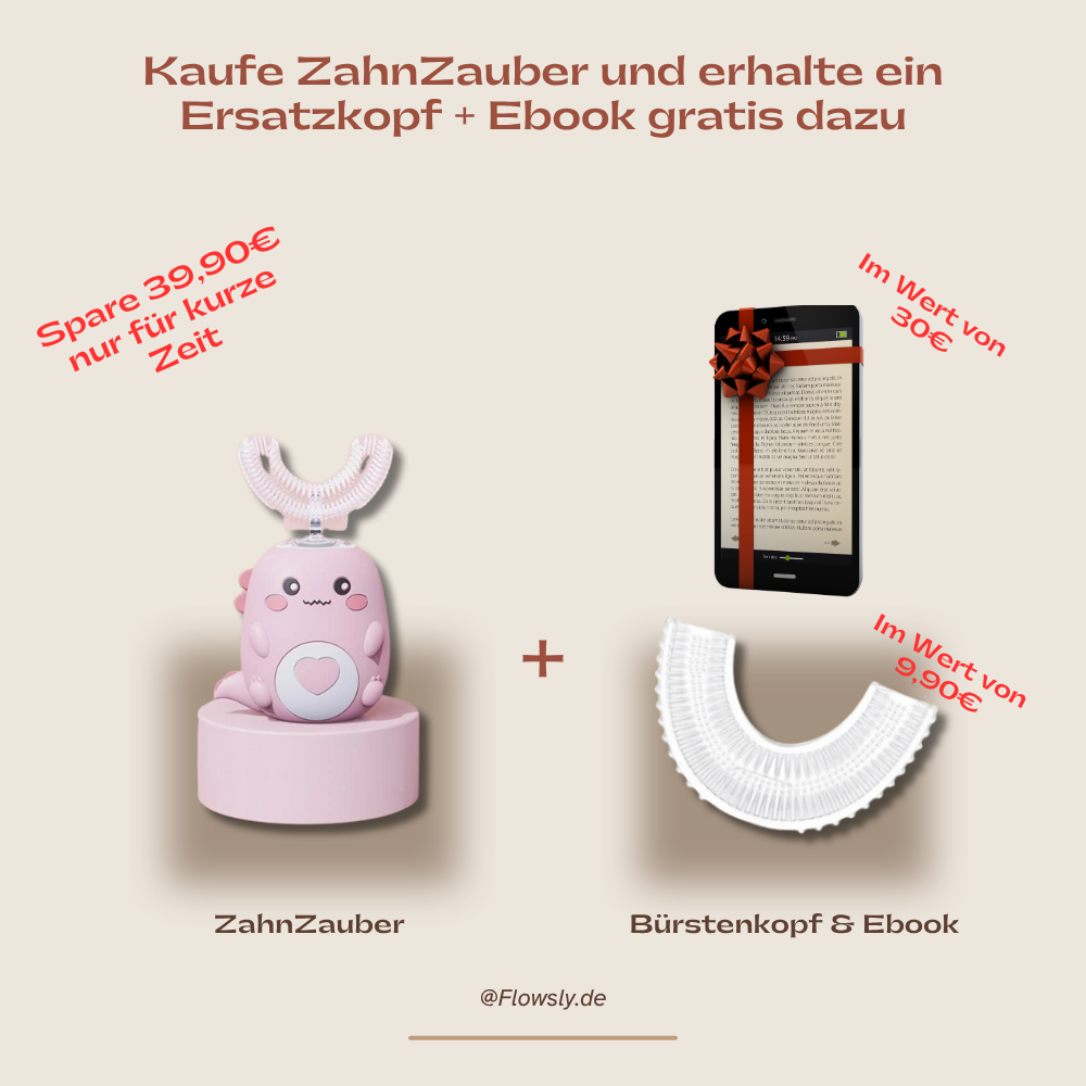 ZahnZauber - Die Smarte Zahnbürste, die wie von selbst putzt!